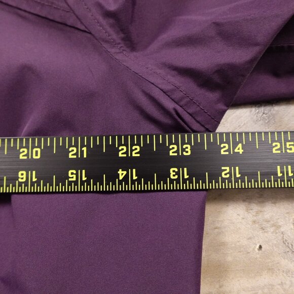 Eddie Bauer WeatherEdge Rain Jacket Women’s TXL Purple Waterproof Hooded - Picture 5 of 16